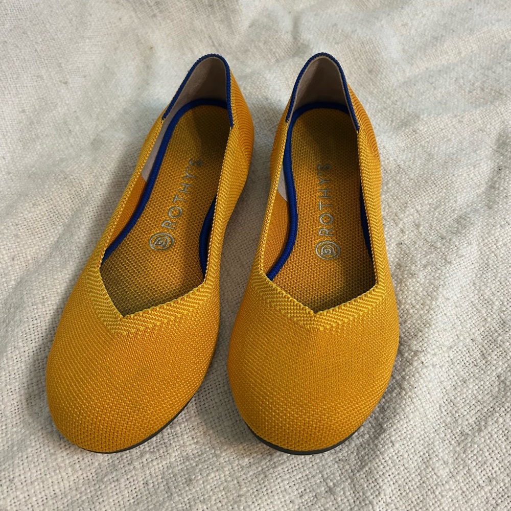 Rothy’s Lemon Drop Flats
